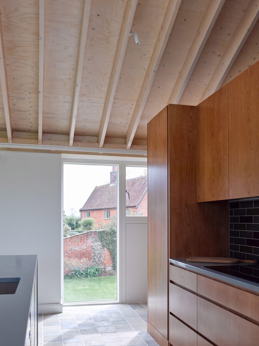Interior of farmyard holiday home