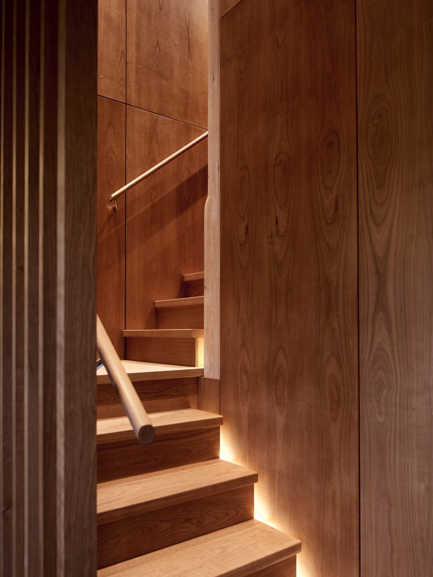 Interior of farmyard holiday home