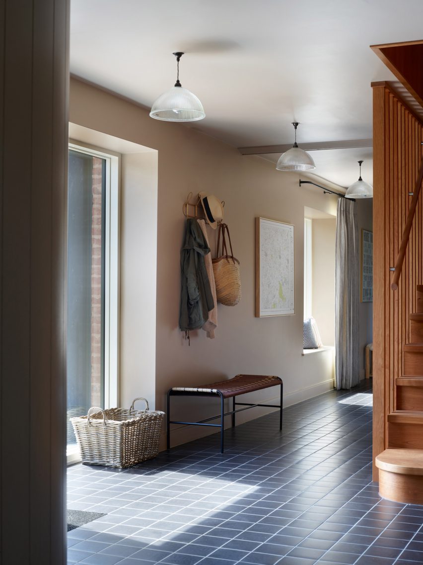 Interior of farmyard holiday home
