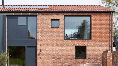 Barn-like house in Suffolk