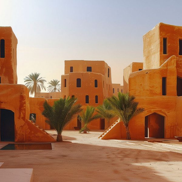 Vernacular architecture landscape