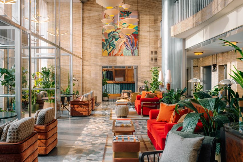 Aime Studios The Hoxton Vienna lobby