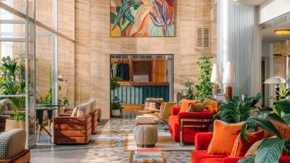 The Hoxton Vienna lobby