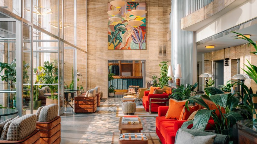 The Hoxton Vienna lobby