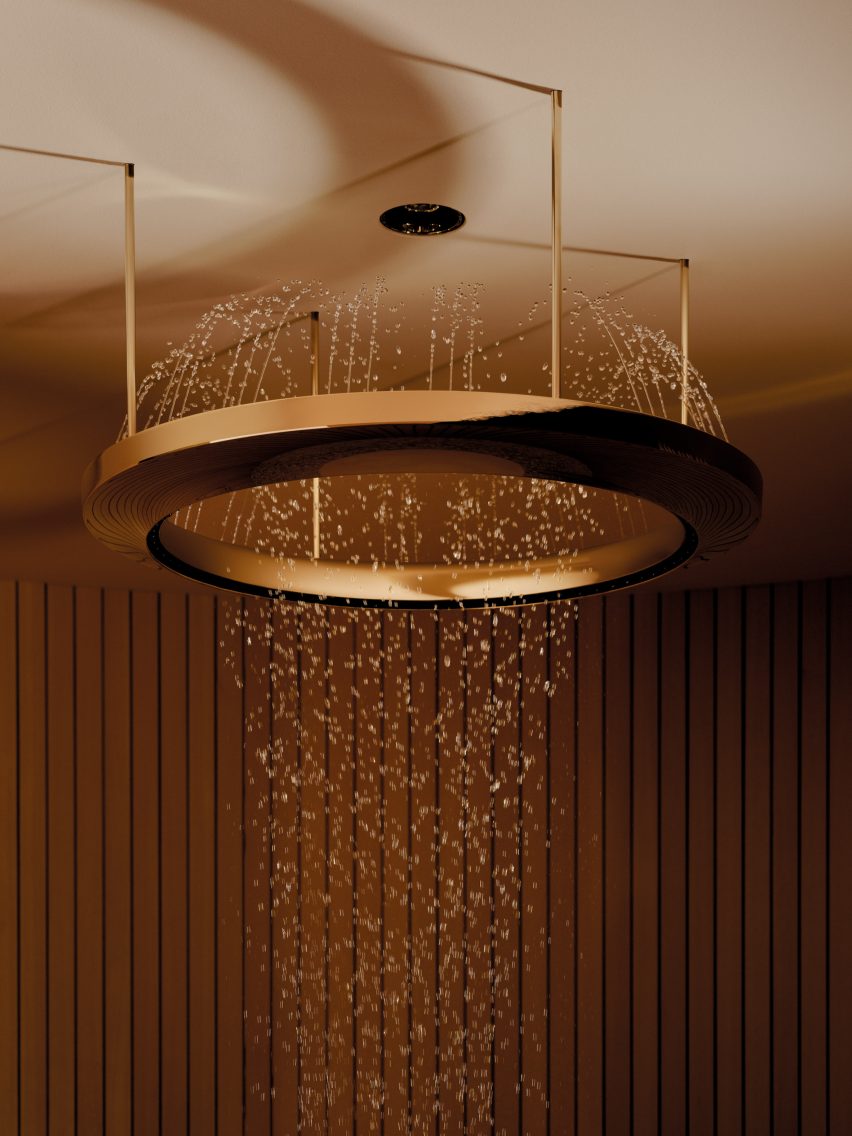 Aquahalo shower by Michael Neumayr for Dornbracht