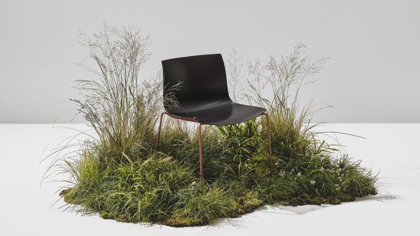 Catifa Carta chairs by Arper