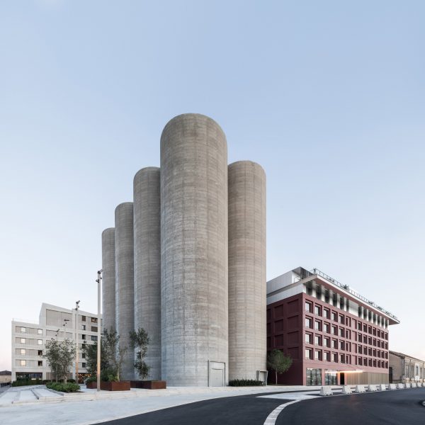 Silos at Bacalan Block in Bordeaux