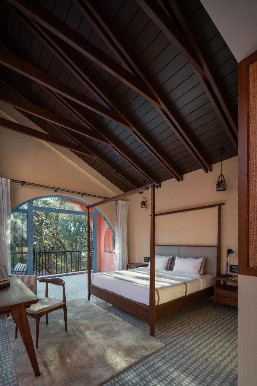 Bedroom in Baia Villas