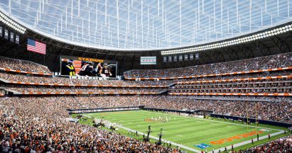 Prospective Bears stadium interior