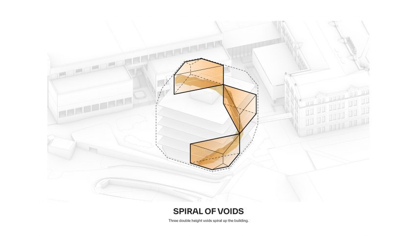 BIG KU mass timber cube