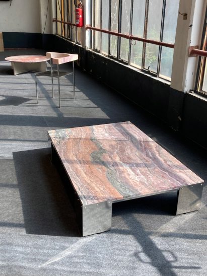 marble table