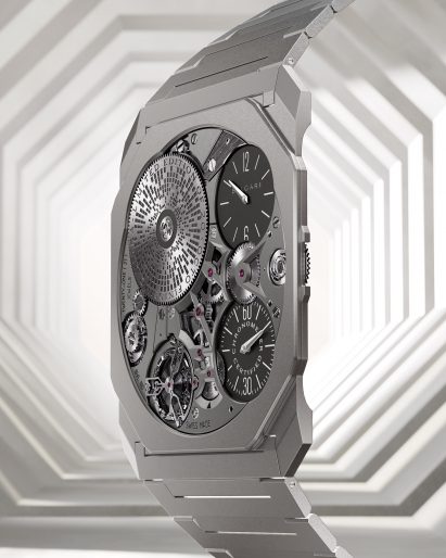 World's thinnest watch 2024, the Octo Finissimo Ultra Cosc by Bulgari