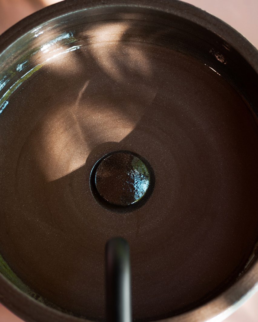 Cenote basin by Patricia Urquiola for Agape