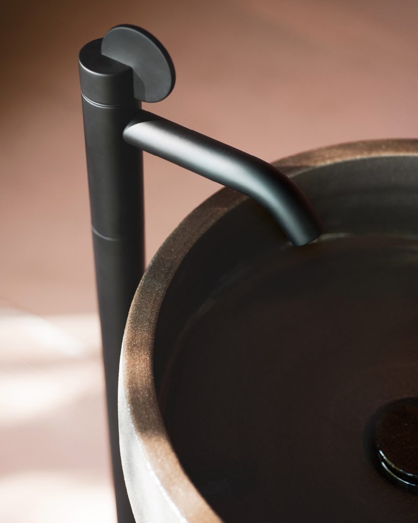 Cenote basin by Patricia Urquiola for Agape