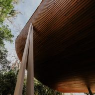 Centro de Arte Moderna Gulbenkian extension by Kengo Kuma