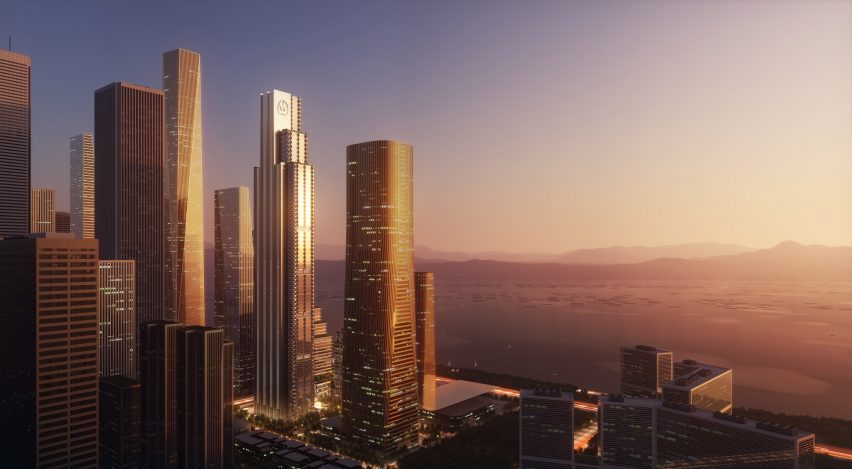 China Merchants Bank Headquarters in Shenzhen by Foster + Partners