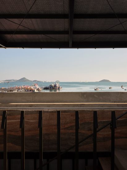 Rammed-earth building by Suphasidh Architects