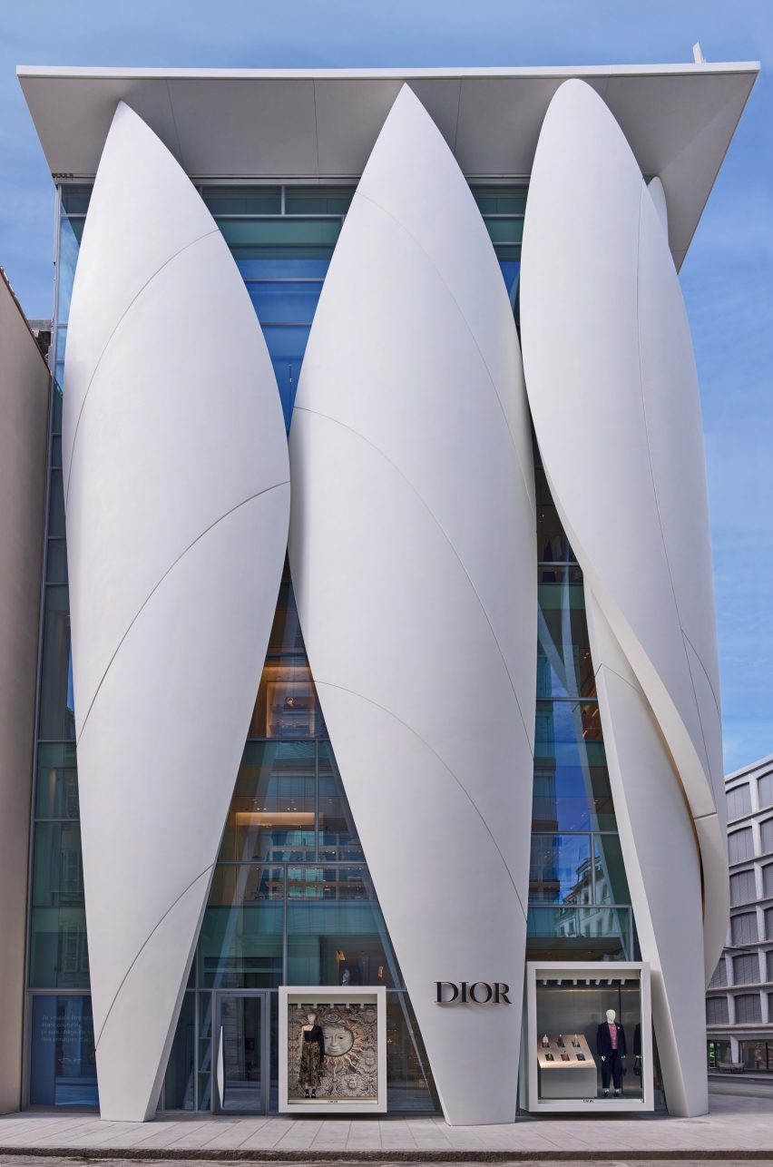 Dior flagship store in Geneva by Christian de Portzamparc