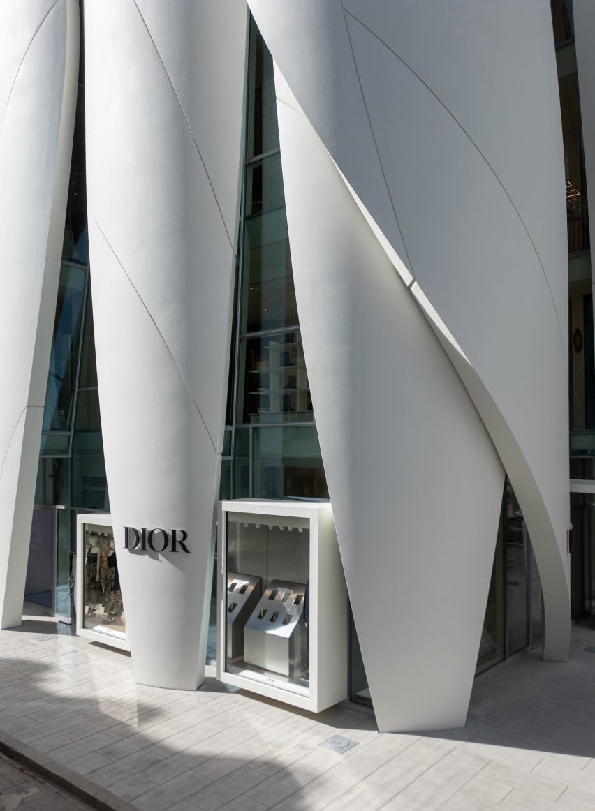 Dior flagship store in Geneva by Christian de Portzamparc