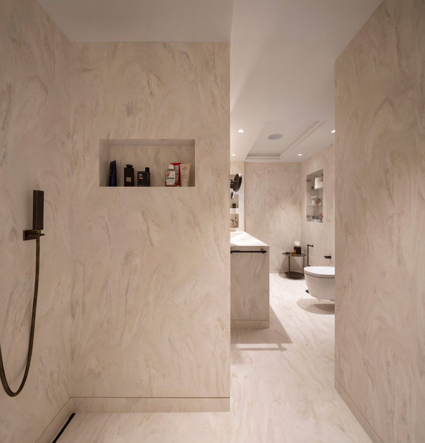 Masterpiece Bathroom in Bulgaria by Corian Design