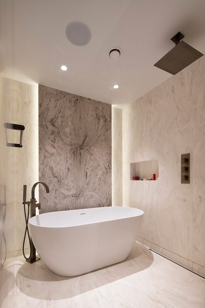 Masterpiece Bathroom in Bulgaria by Corian Design