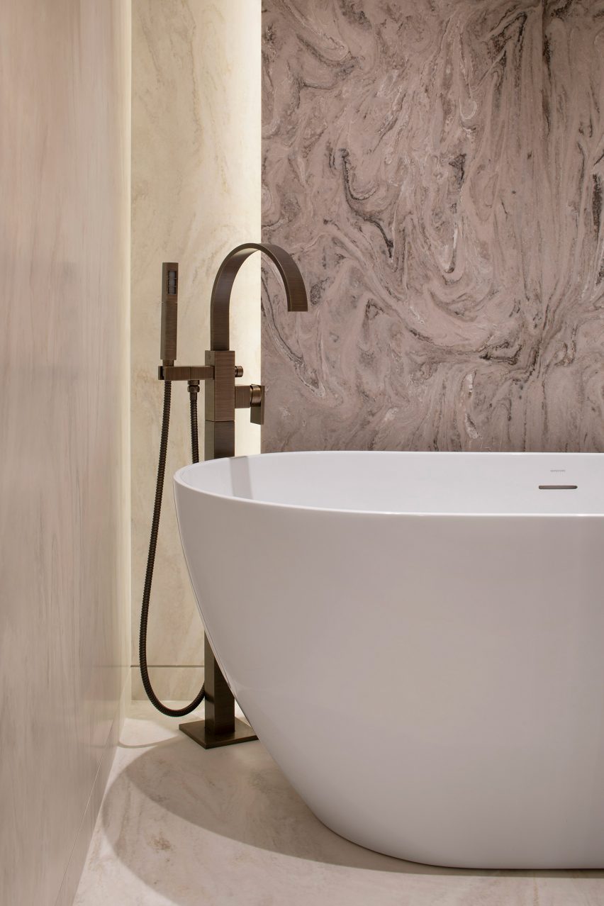 Masterpiece Bathroom in Bulgaria by Corian Design