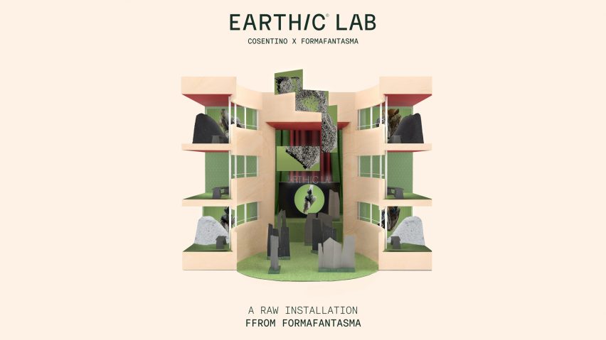 Graphic for Cosentino Earthic Lab x Formafantasma