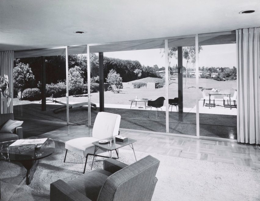 Interior of the Zimmerman House by Craig Ellwood