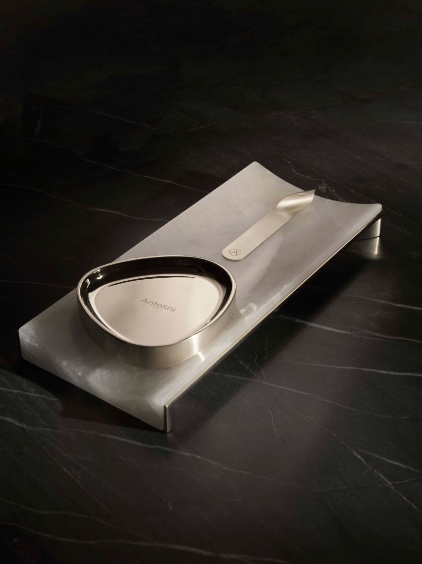 Cristallo Vitrum tableware by Alessandro La Spada for Antolini