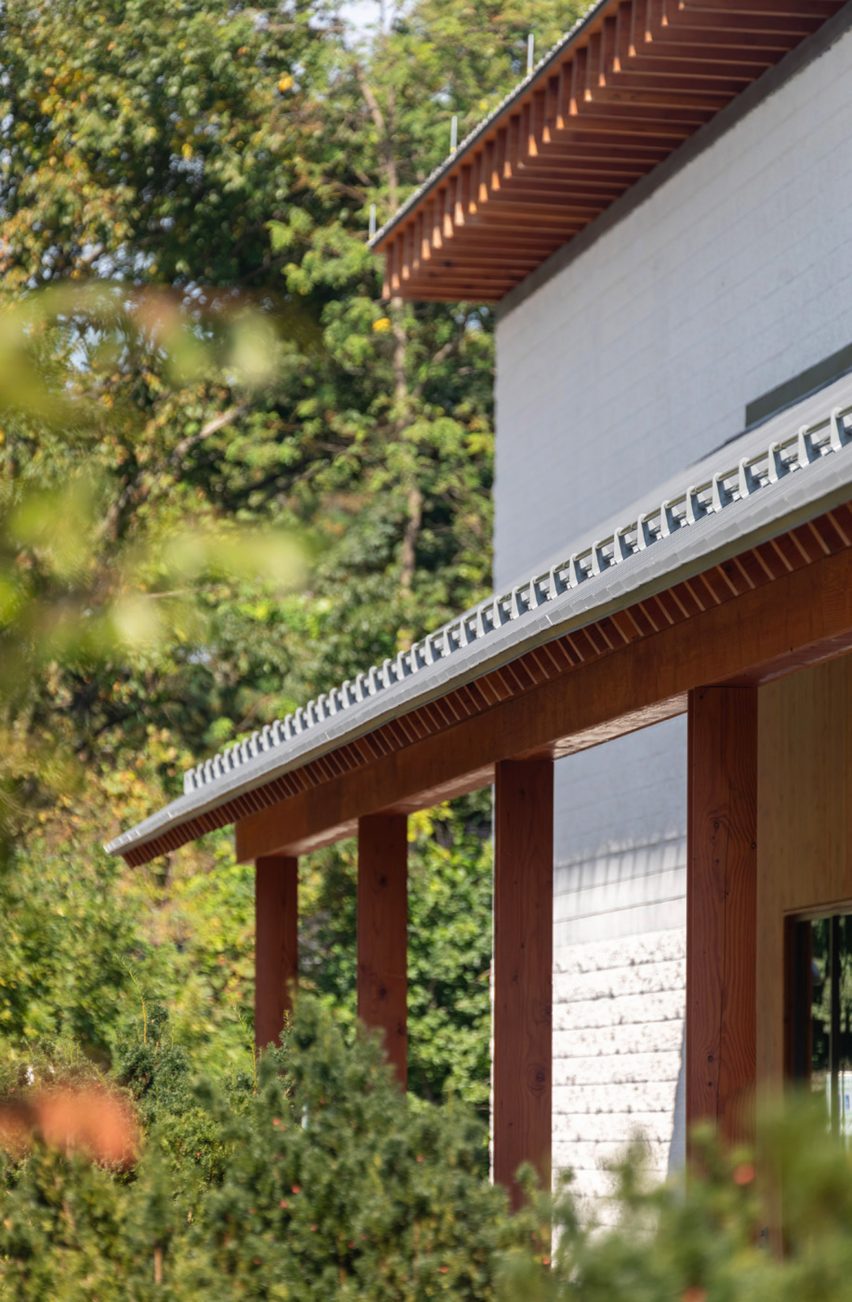 A roof detail
