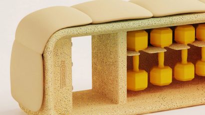 Patricia Urquiola's exercise bench for Technogym
