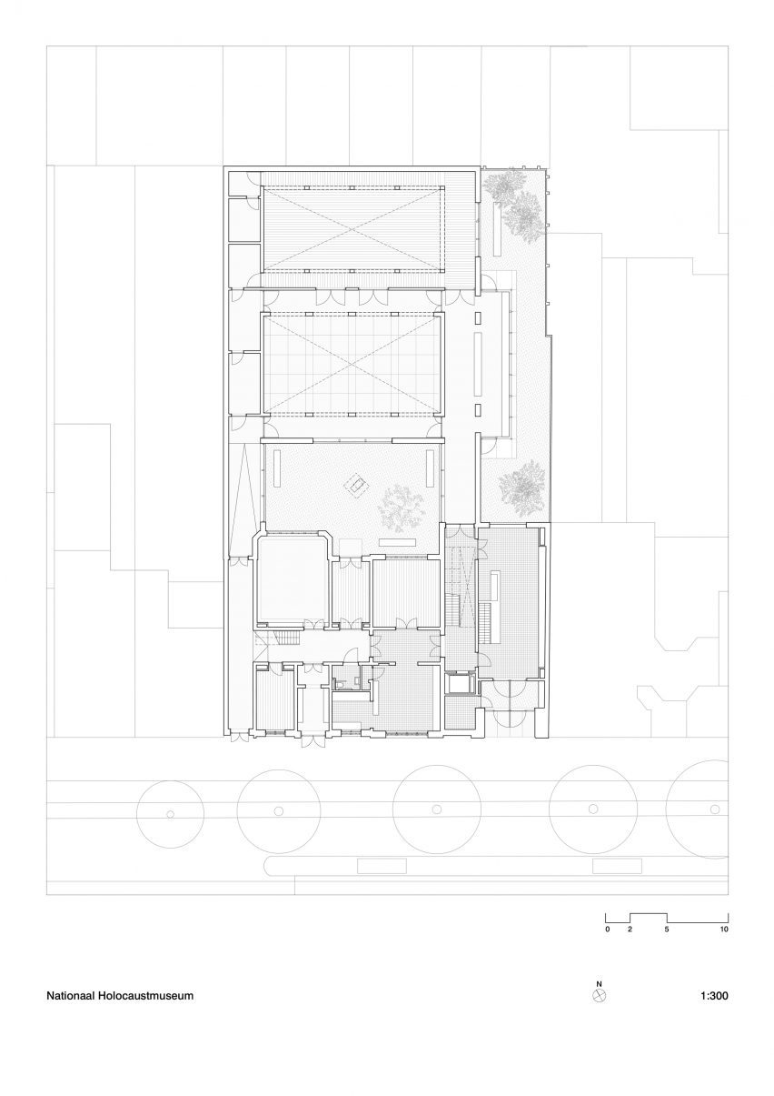 Ground floor of Kweekschool by Office Winhov