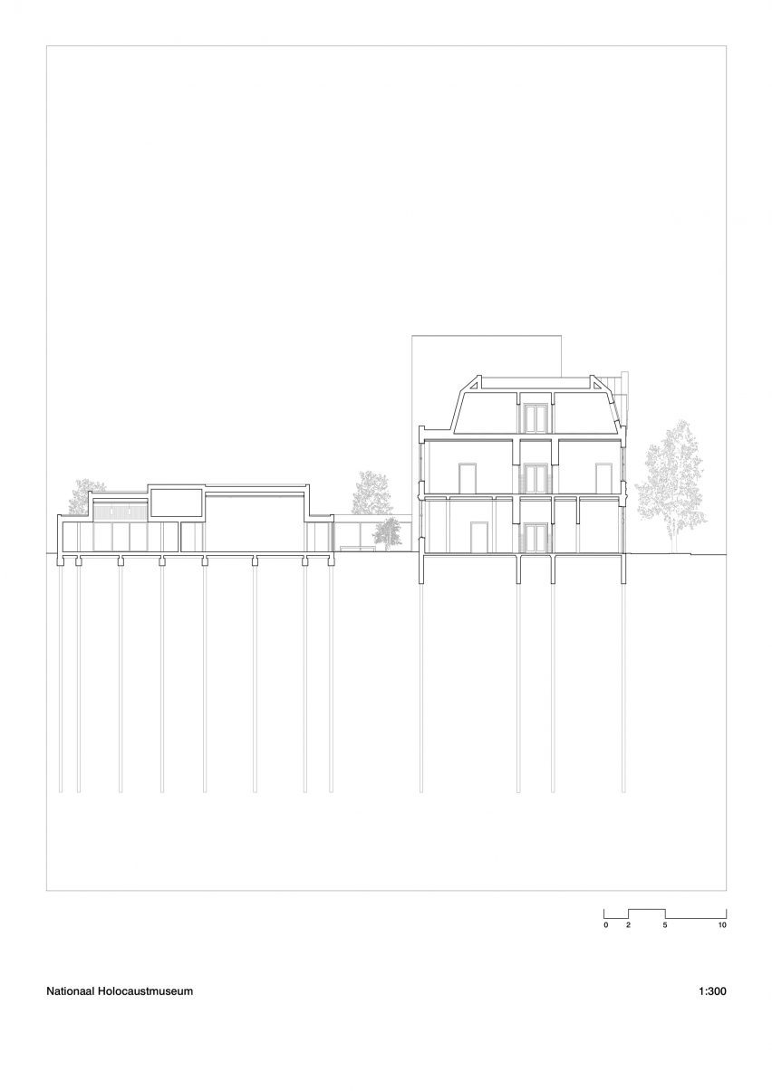 Section of Kweekschool by Office Winhov