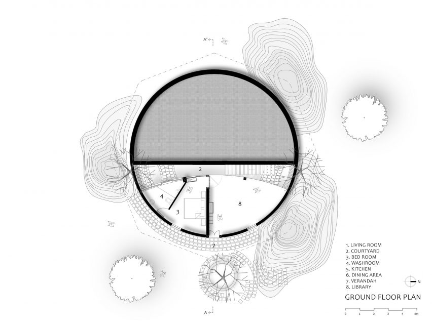 Ground floor plan of Toy Storey by Wallmakers