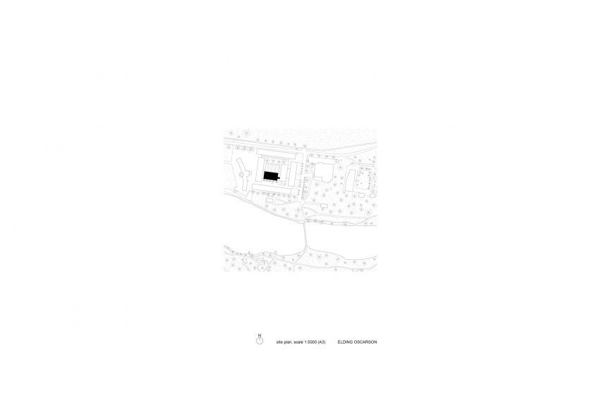 Site plan of Wisdome Stockholm