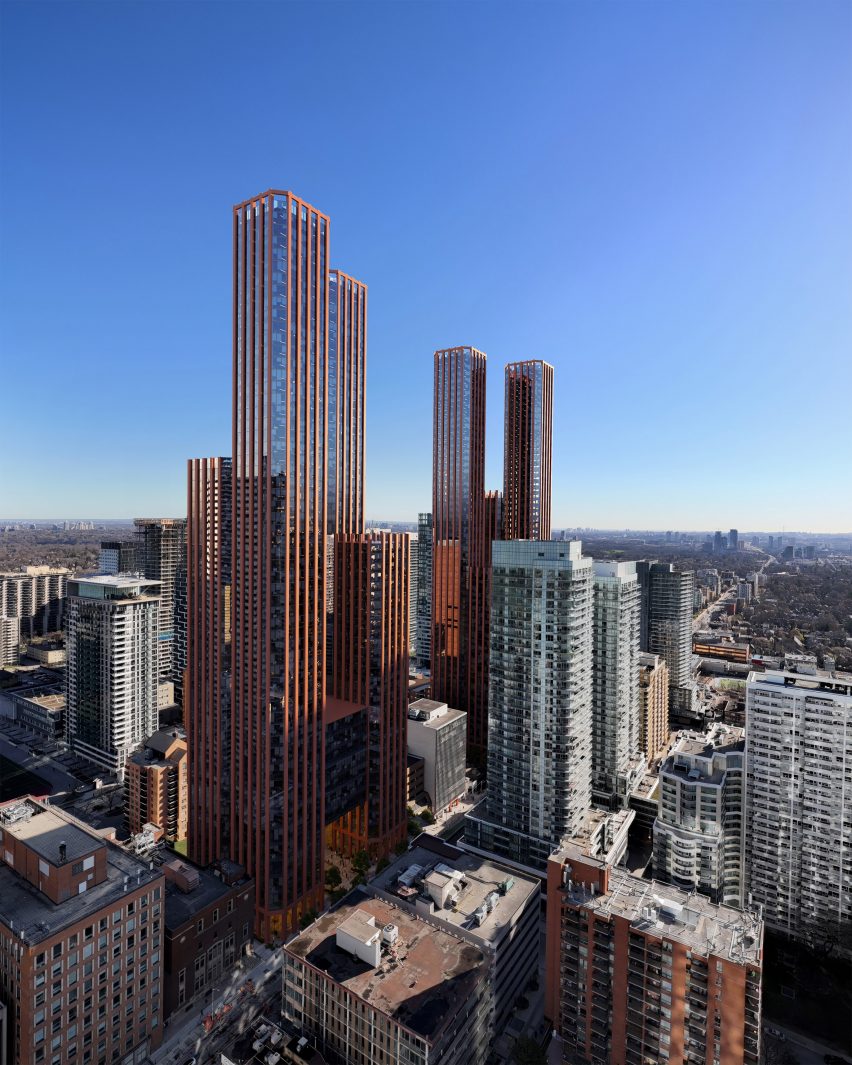 Stacked towers