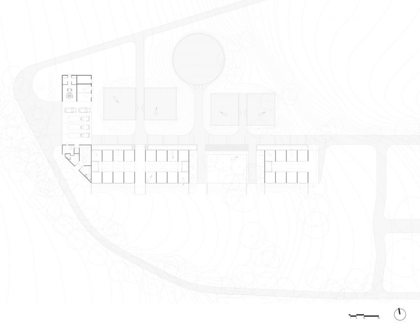 Equestrian San Ramón by Módica Ledezma plan