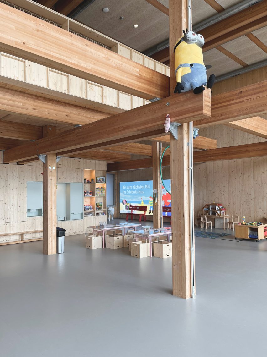 Erlebnis-Hus visitor centre by Holzer Kobler Architekturen