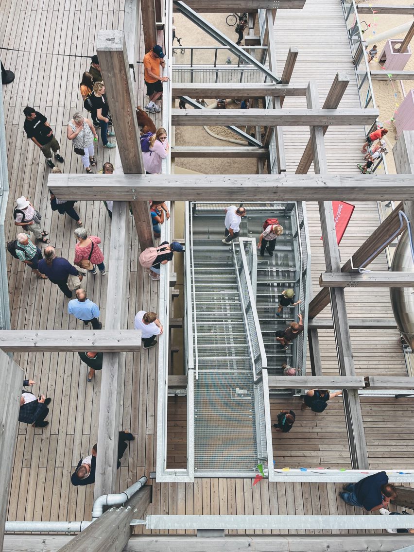 Erlebnis-Hus visitor centre by Holzer Kobler Architekturen