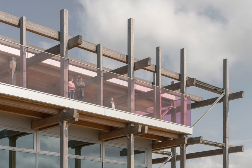 Erlebnis-Hus visitor centre by Holzer Kobler Architekturen