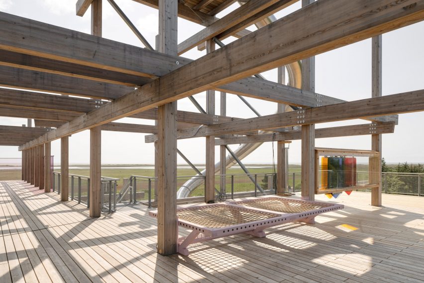 Erlebnis-Hus visitor centre by Holzer Kobler Architekturen