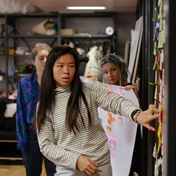 a photograph of students in a classroom