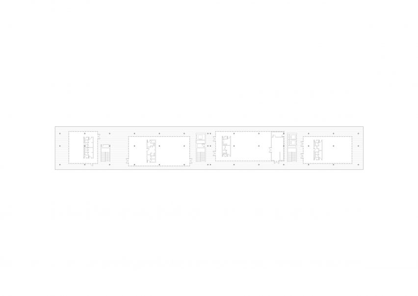 Floor plan of Floating Hotel by More Architecture