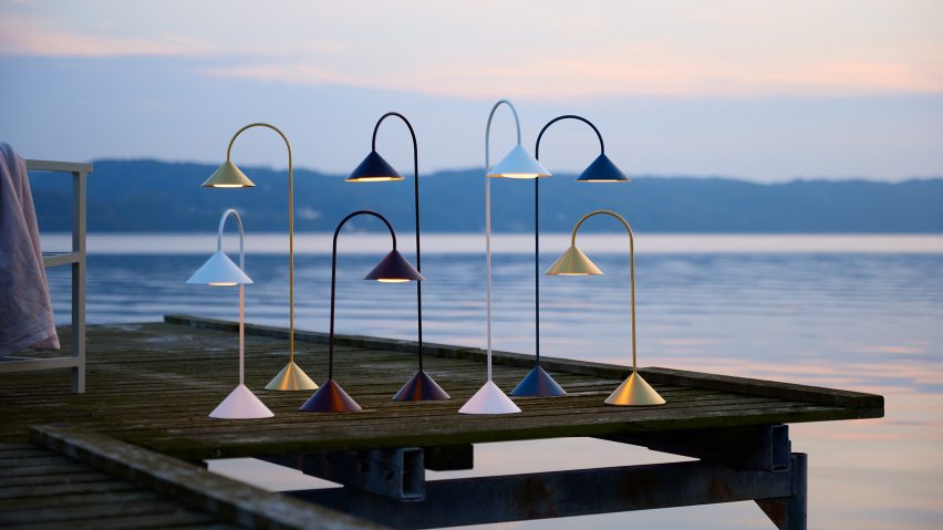 Grasp portable lamp by Thomas Albertsen for Frandsen