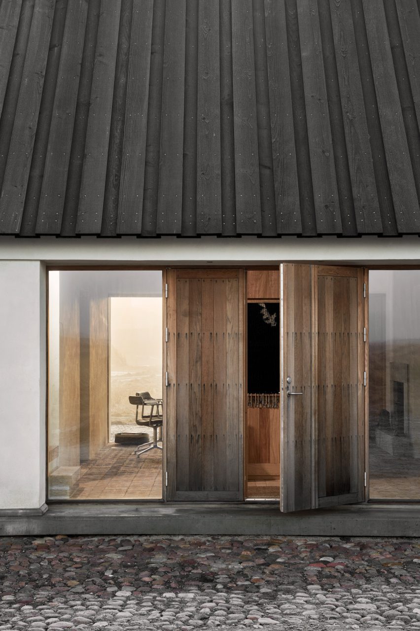 Vipp Cold Hawaii Guesthouse by Hahn Lavsen in Denmark