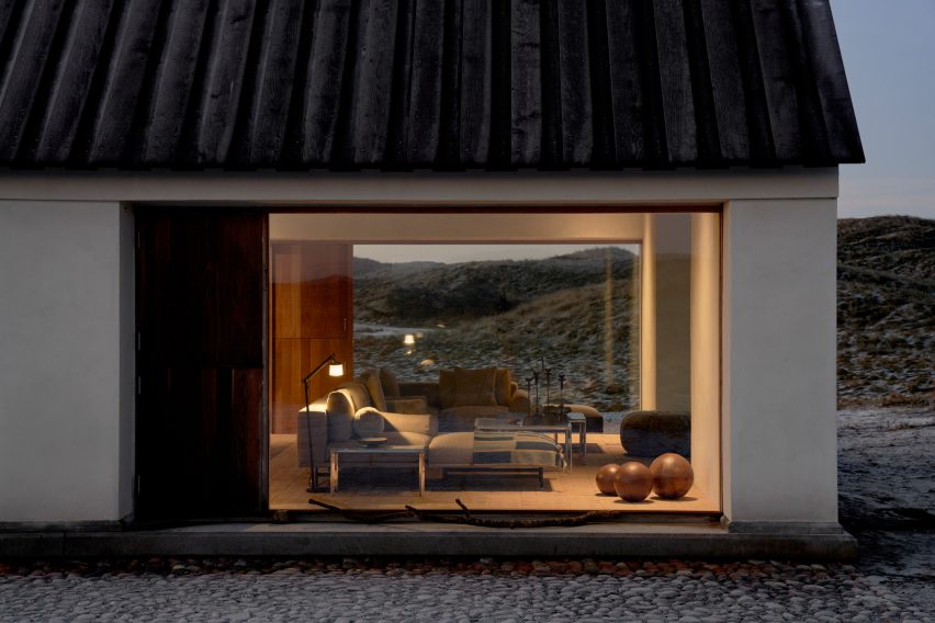 Vipp Cold Hawaii Guesthouse by Hahn Lavsen in Denmark