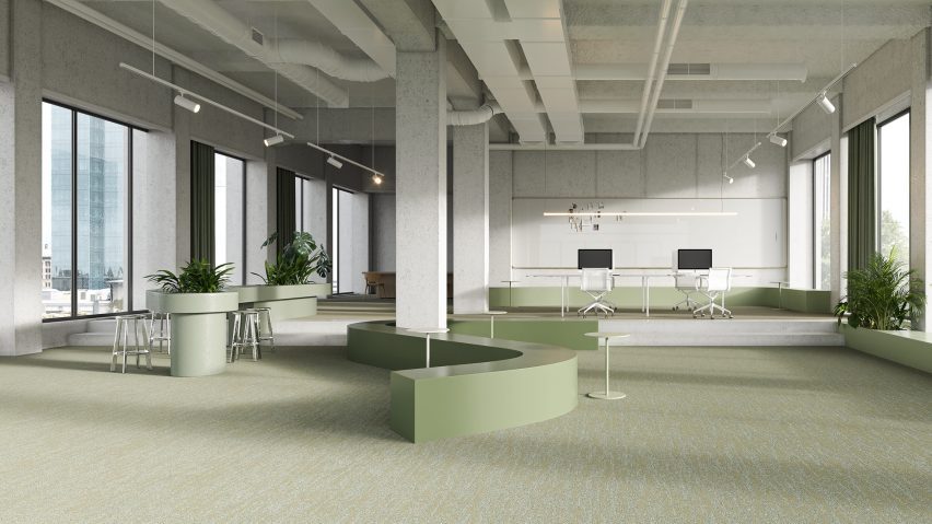 Handcraft carpet tiles by Modulyss