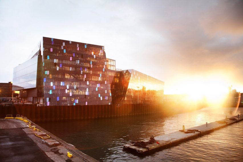 Harpa Concert hall in Iceland by Henning Larsen Architects
