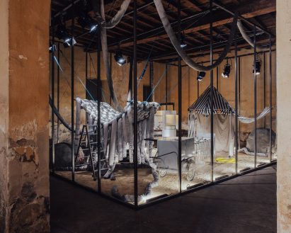 Aluminium post apocalyptic furniture
