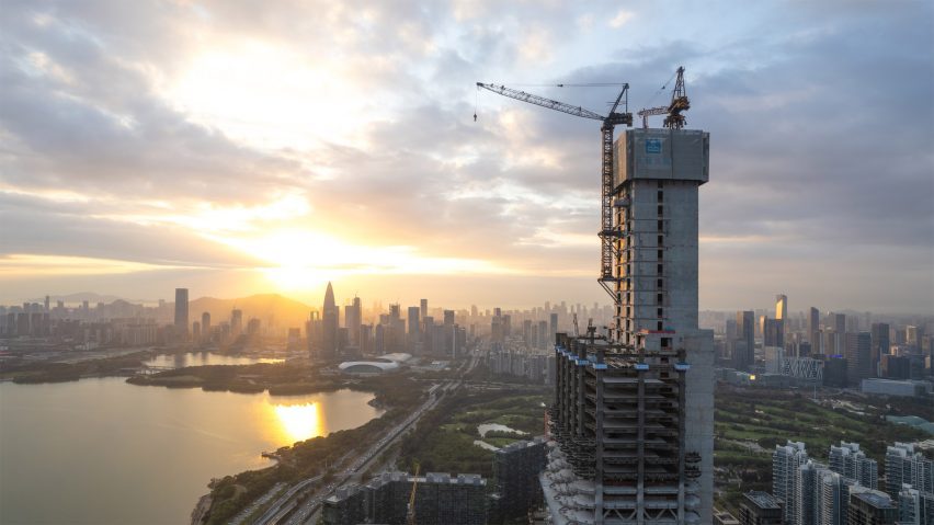 China Merchants Bank Headquarters tops out in Shenzhen by Foster + Partners